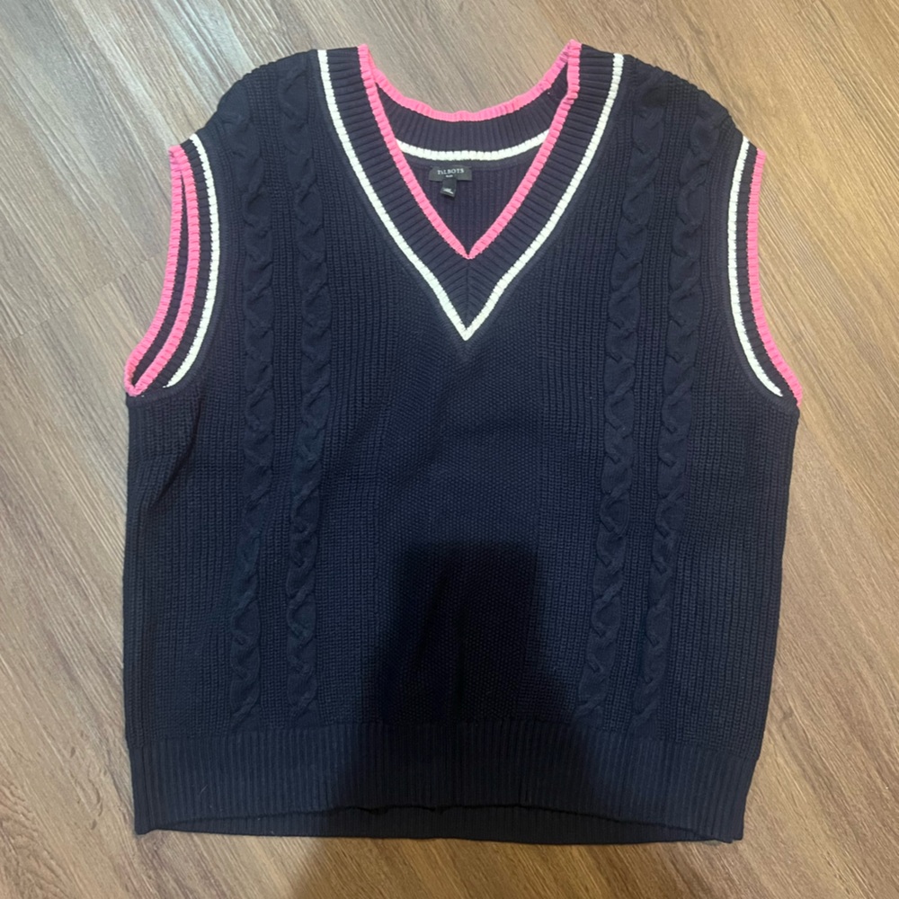 Talbot Sweater Vest Womens 1X